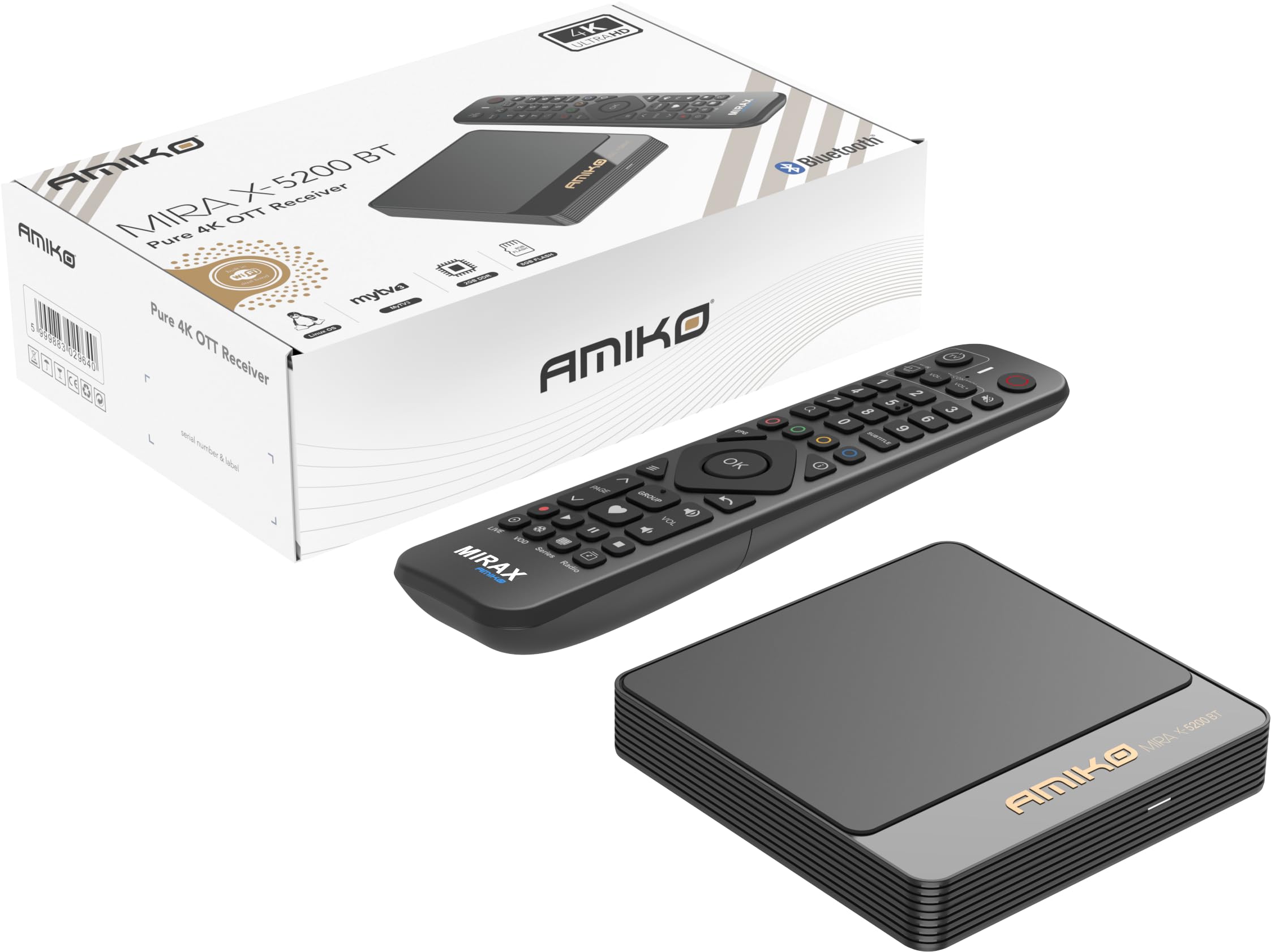 Amiko Mira-X 5200 BT 4K
