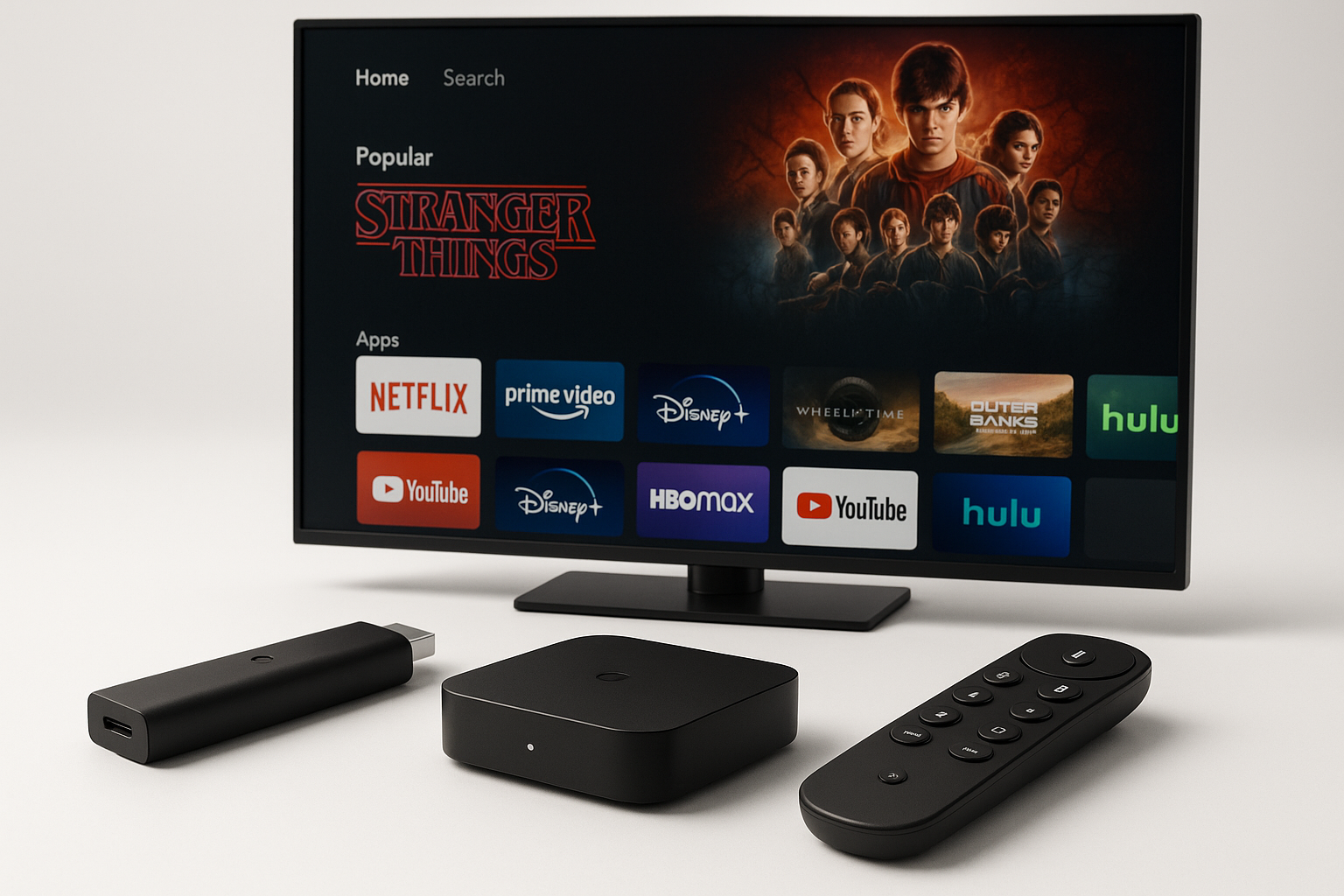 Streaming TV devices
